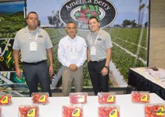 America Berry Farms Adrian Mendez, Hector Velazquez and Freddy Jimenez grow and ship berries from Mexico and the US.